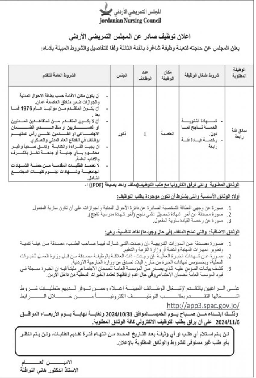 شواغر ومدعوون للتعيين في مؤسسات حكومية (أسماء)