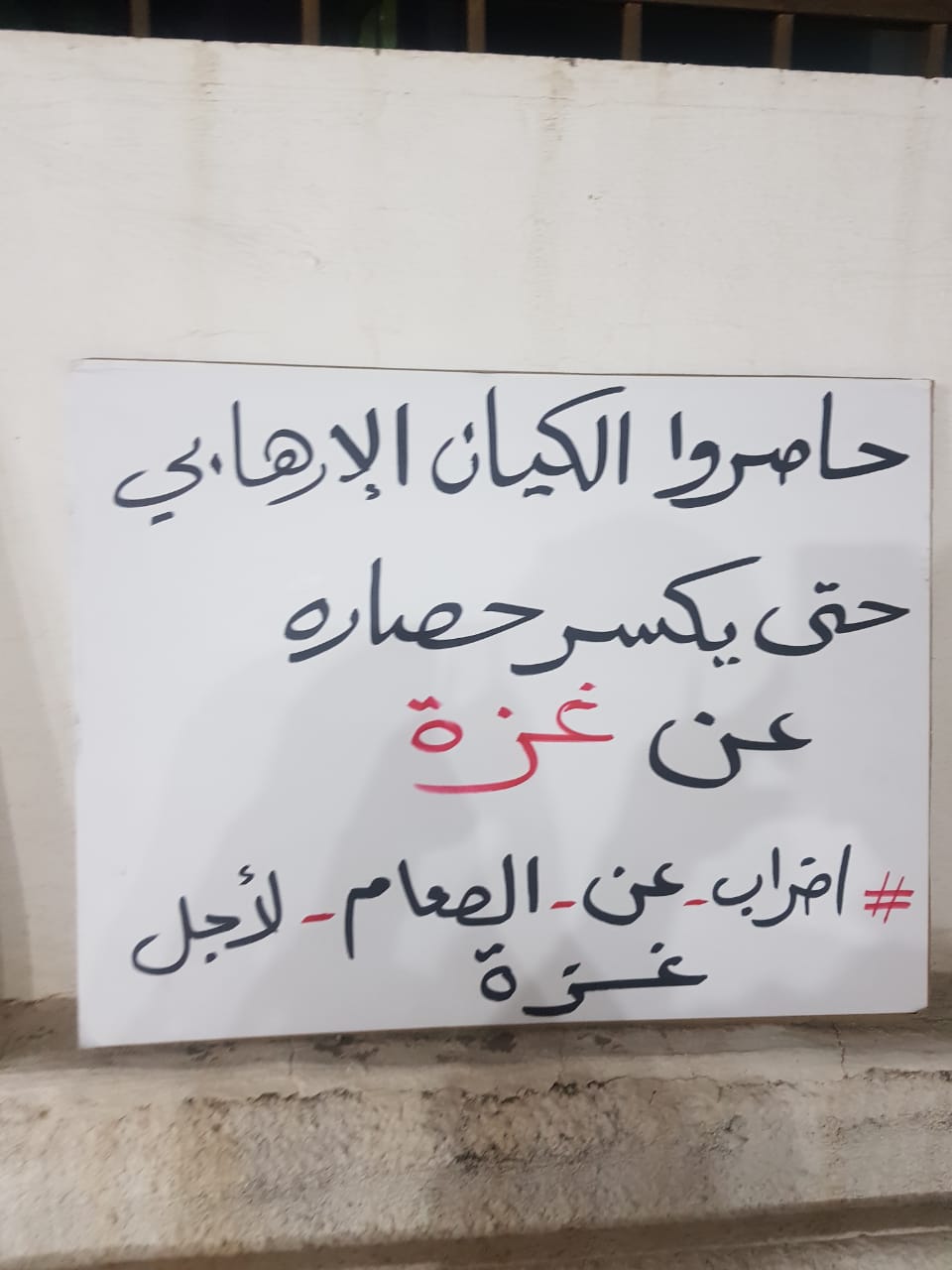 المضربون عن الطعام في الأردن: نحمل الحكومة مسؤولية صحة المشاركين وهذه مطالبنا #عاجل