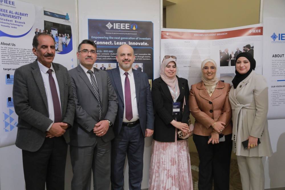 فرع IEEE الطلابي في جامعة عمان العربية يتميز على مستوى الجامعات الأردنية