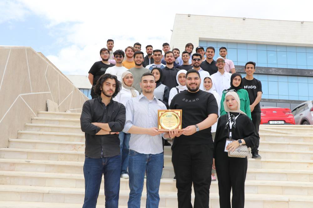 فرع IEEE الطلابي في جامعة عمان العربية يتميز على مستوى الجامعات الأردنية