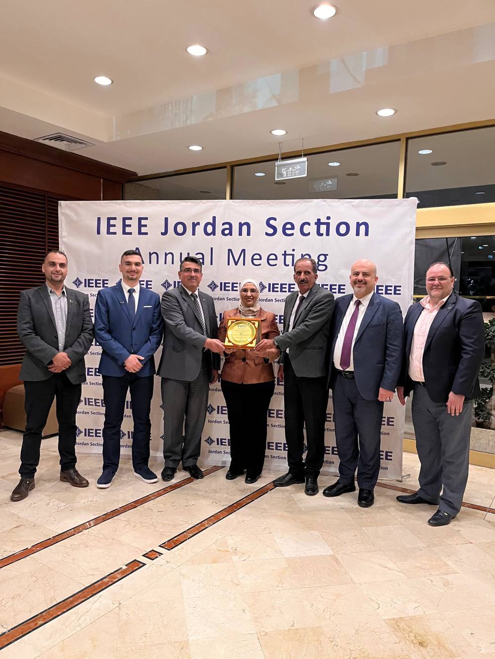 فرع IEEE الطلابي في جامعة عمان العربية يتميز على مستوى الجامعات الأردنية