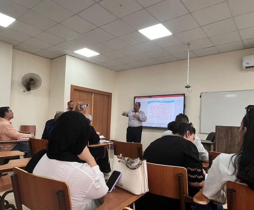 جامعة عمان العربية تعقد ورشة تدريبية حول التحكيم الإلكتروني لطلبة الحقوق
