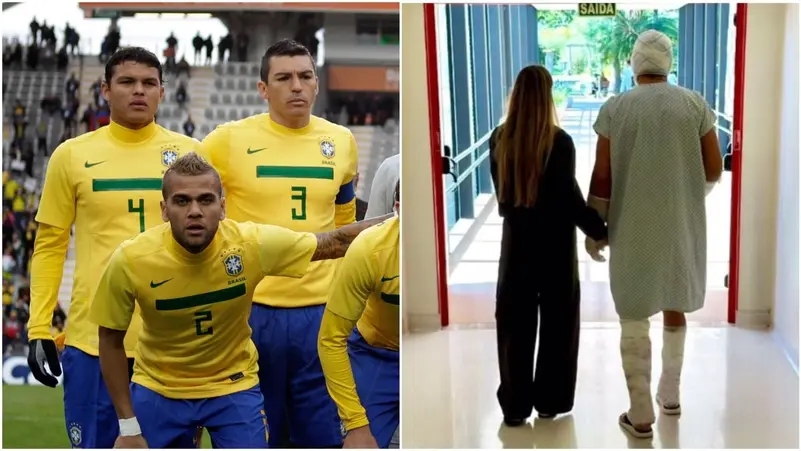 صورة تكشف حالة أسطورة البرازيل بعد حريق مروع في منزله