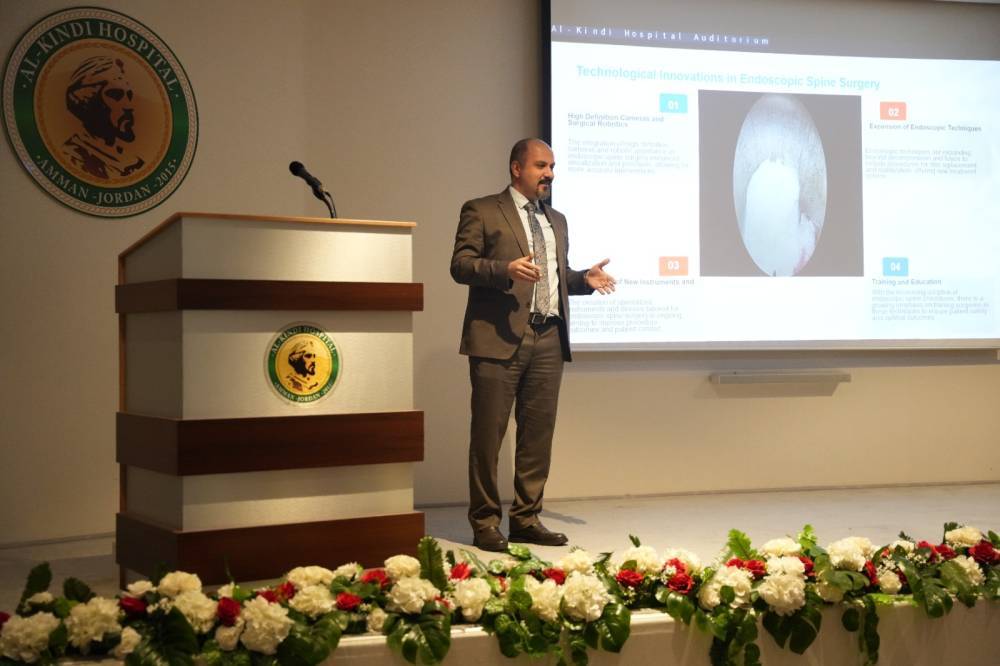 بالصور..مستشفى الكندي يستضيف اليوم العلمي الاول لجمعية جراحي الدماغ والاعصاب الاردنية