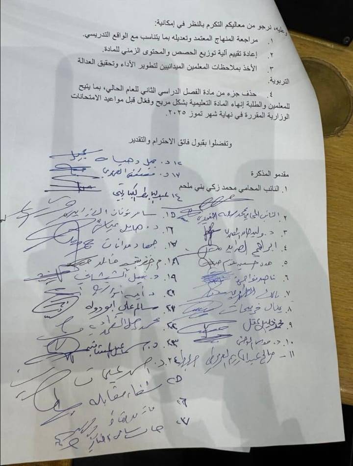 نحو (10) آلاف معلم وولي امر طالب يشكون من منهاج الانجليزي.. وتجاهل الوزارة شكواهم - وثائق