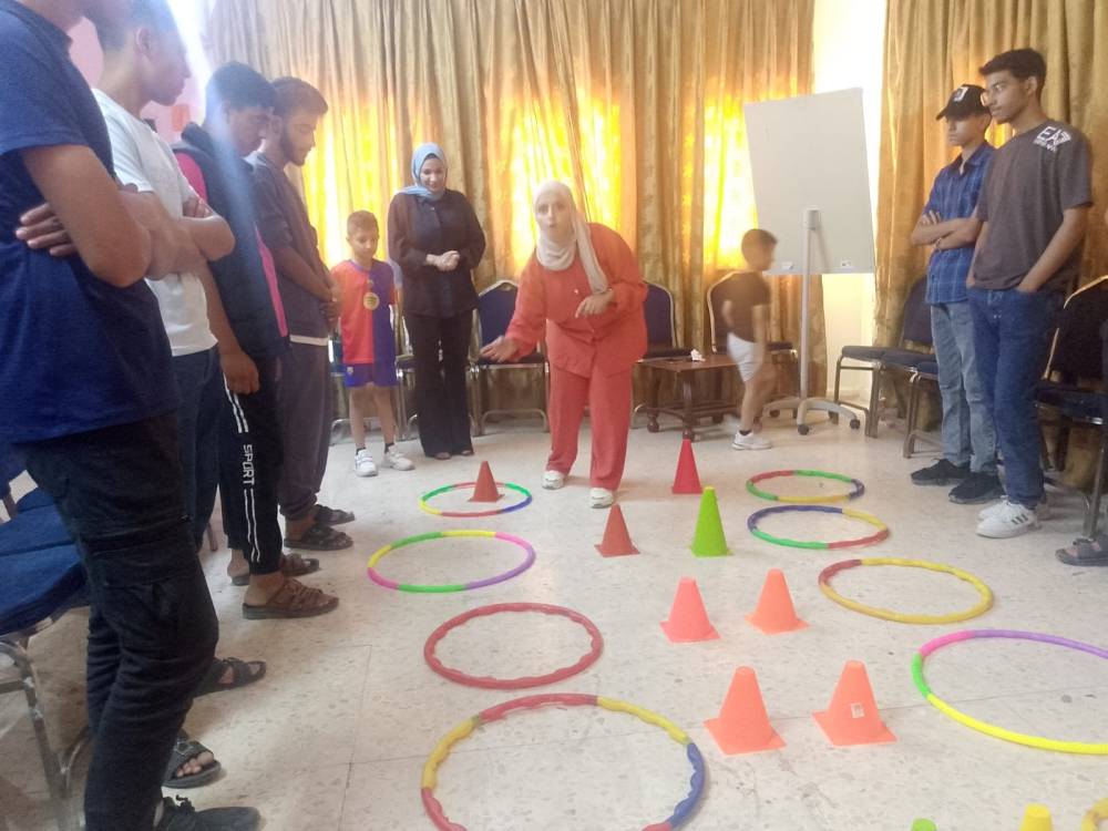معسكرات أنماط صحية ودورات متخصصة لتعزيز قدرات الشباب في مراكز شباب إربد.
