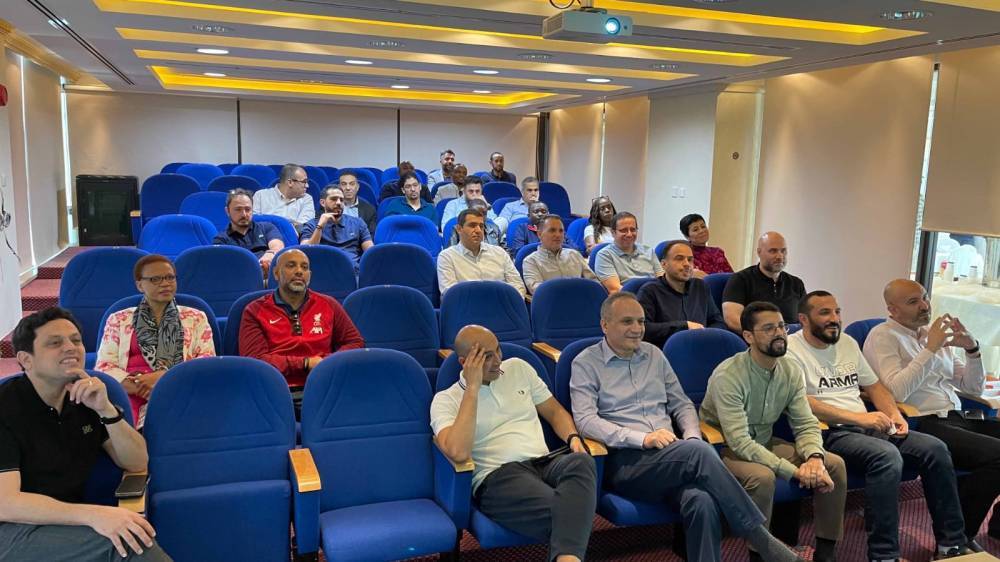 زيارة شركة جليباركو Gilbarco Veeder-Root العالمية لشركة المناصير للزيوت والمحروقات