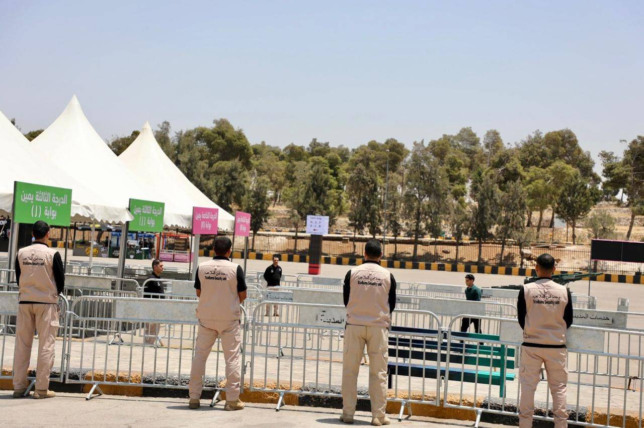 خطة أمنية شاملة لتوفير أفضل الخدمات لتأمين مباراة الأردن والعراق