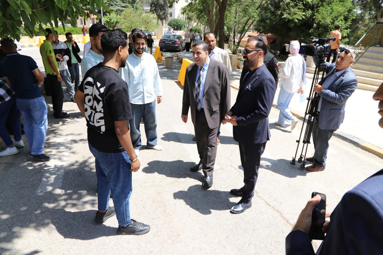 رئيس جامعة البلقاء التطبيقية يتلقى التهاني بعيد الأضحى