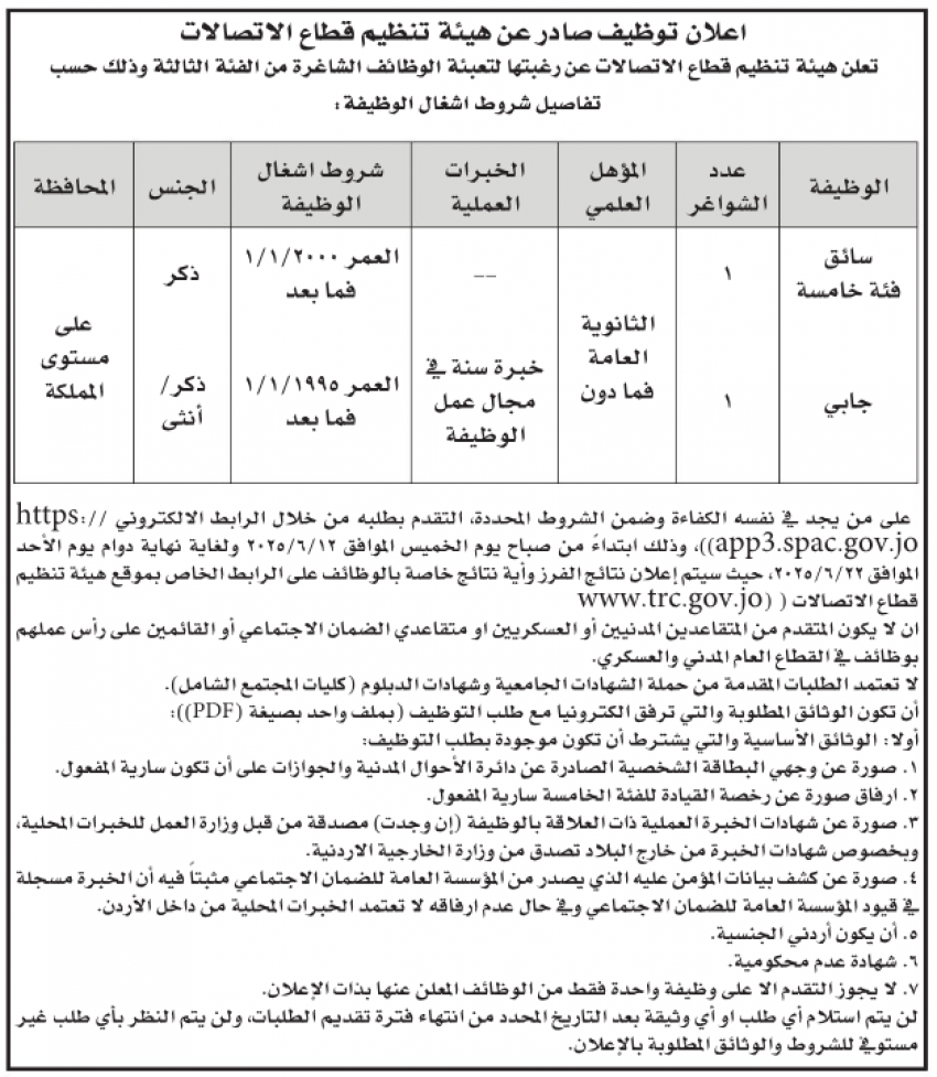وظائف شاغرة ومدعوون لاستكمال التعيين (أسماء)