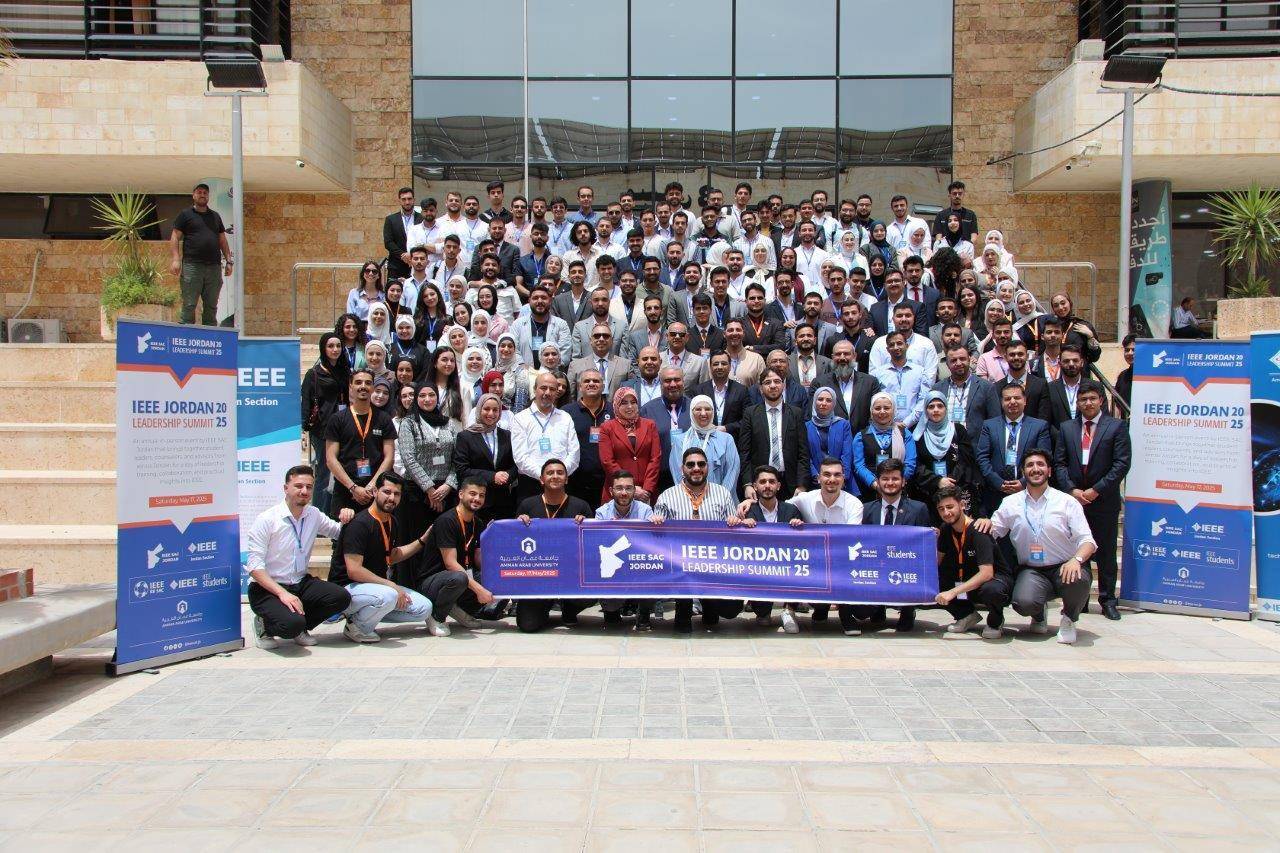 جامعة عمان العربية تستضيف قمة IEEE Jordan Leadership Summit 2025 للجامعات الأردنية