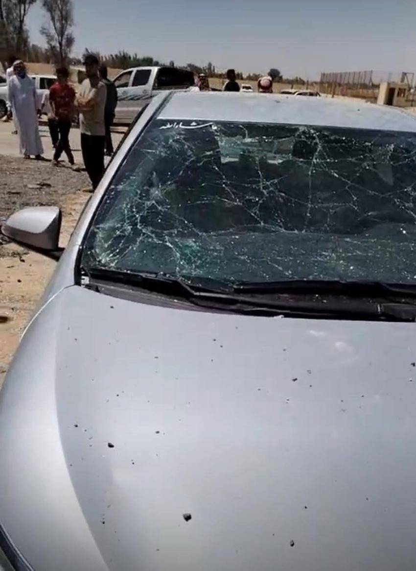 الأمن: إصابة طفلة وتضرر 3 منازل إثر سقوط مسيّرة في الأزرق (صور)