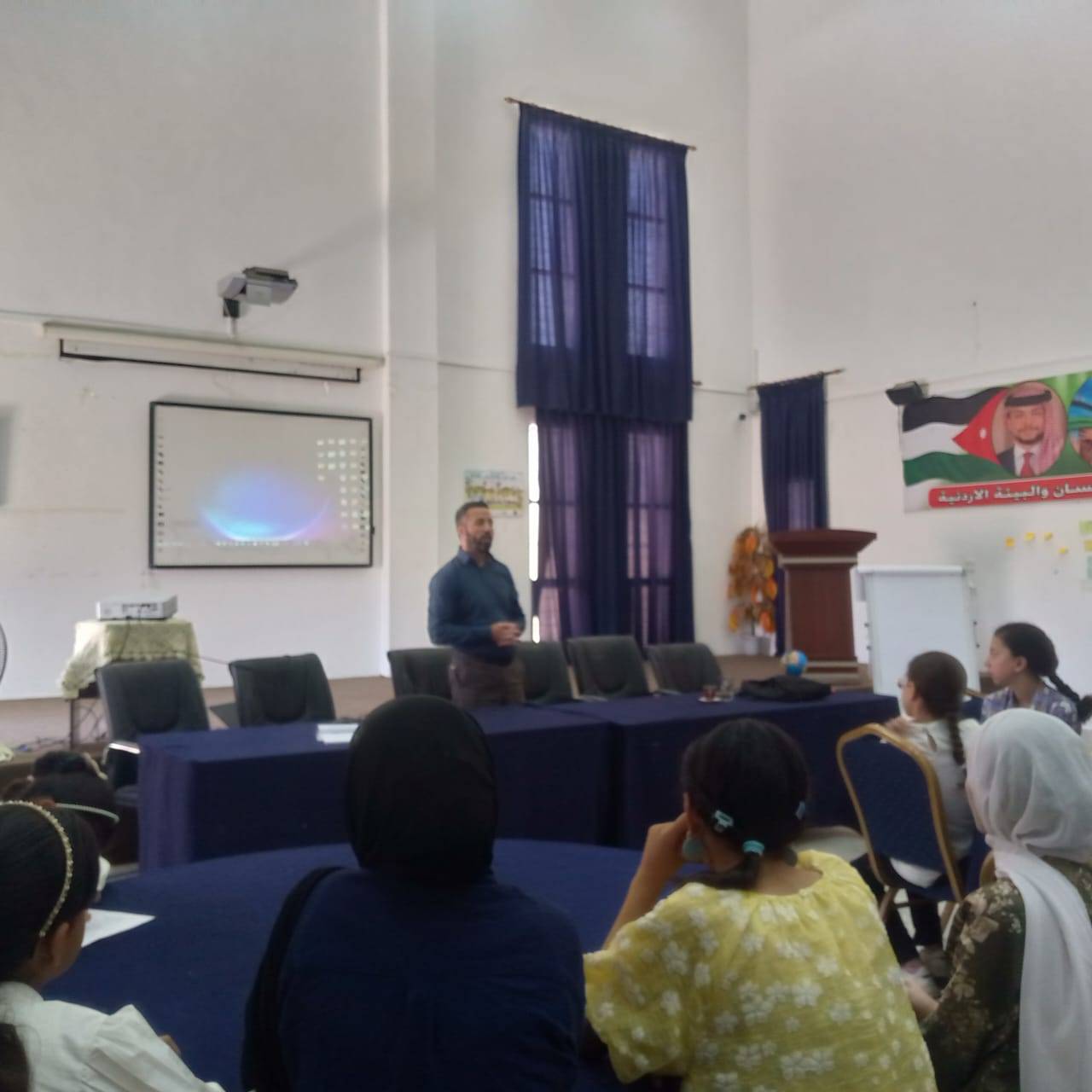 اختتام دورة أساسيات الحاسوب في مركز شابات دير أبي سعيد النموذجي