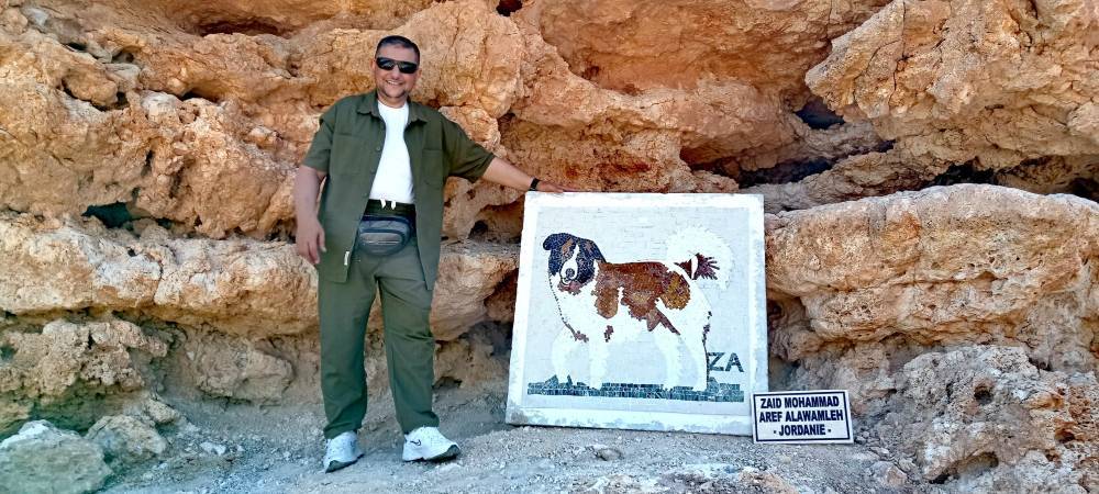 زيد العواملة يشارك في الملتقى الدولي للفسيفساء بالمغرب ويحصد تكريمات