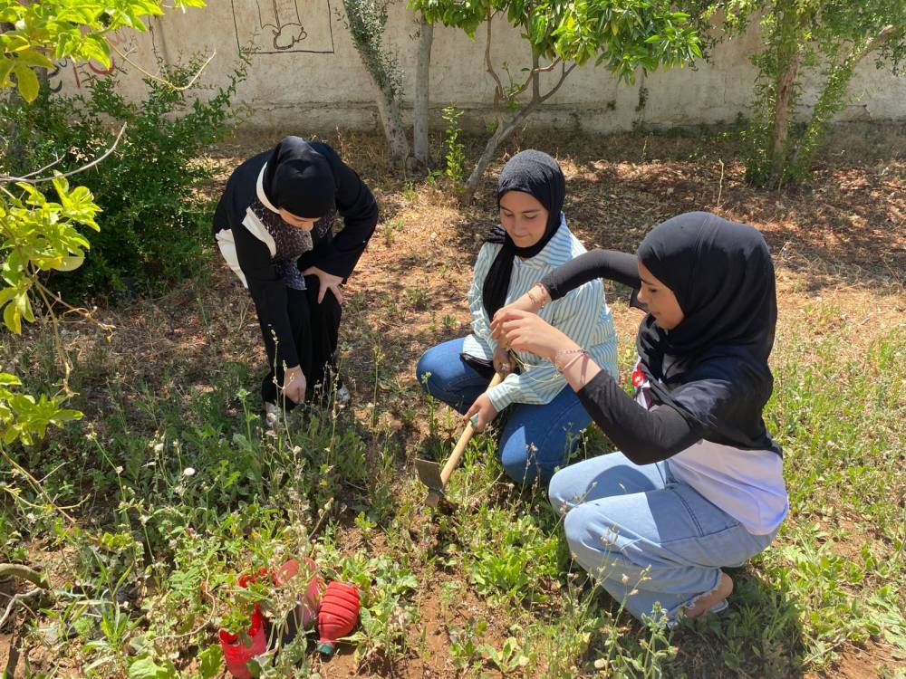 اختتام فعاليات نشاط أهمية زراعة الأشجار في مركز شابات كفرسوم.