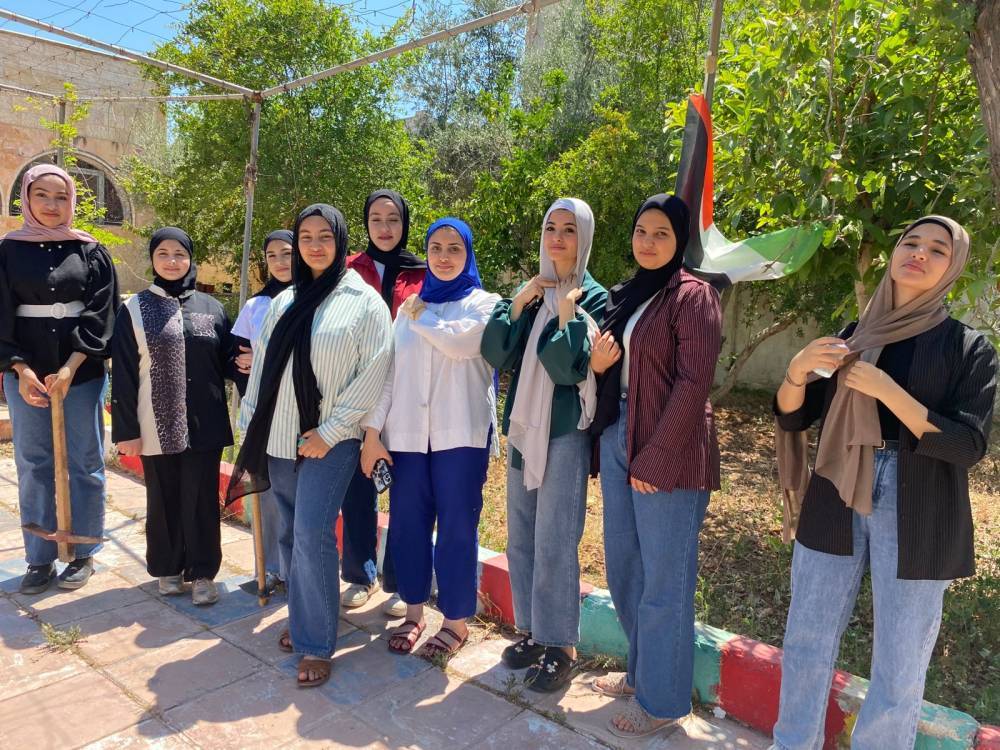 اختتام فعاليات نشاط أهمية زراعة الأشجار في مركز شابات كفرسوم.