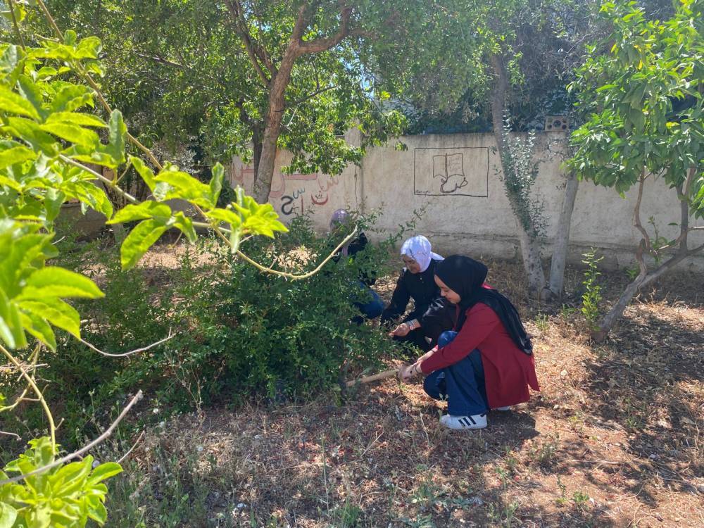 اختتام فعاليات نشاط أهمية زراعة الأشجار في مركز شابات كفرسوم.