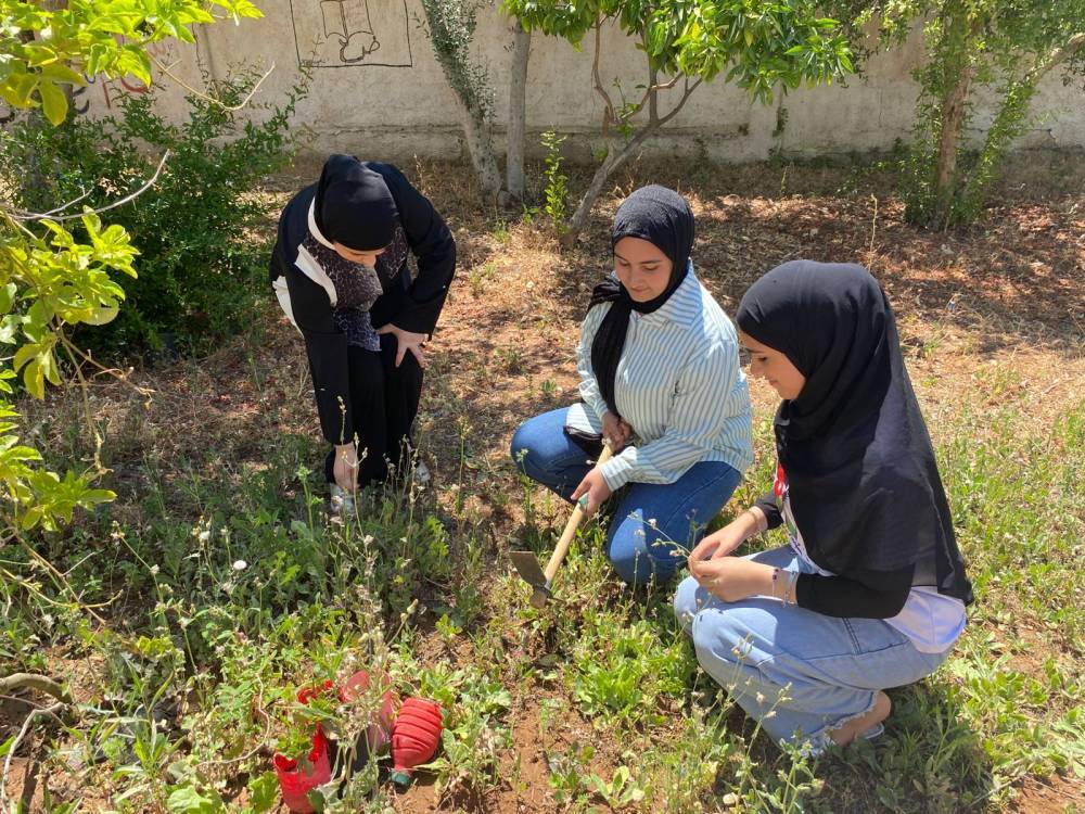 اختتام فعاليات نشاط أهمية زراعة الأشجار في مركز شابات كفرسوم.