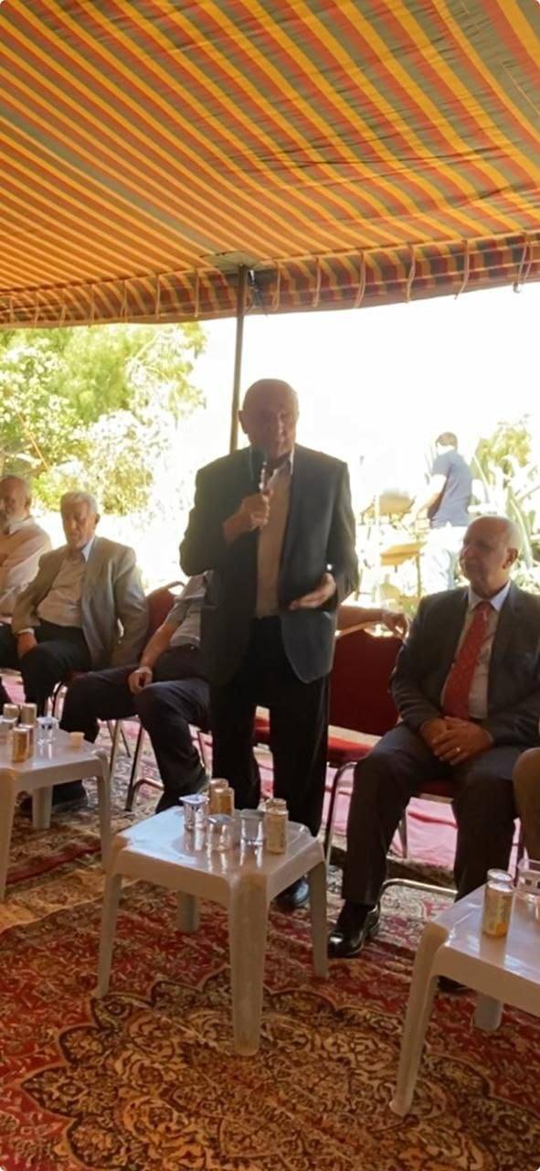 وجهاء ونواب وشخصيات وطنية في خيمة التضامن مع الزرقان في الطفيلة - صور  