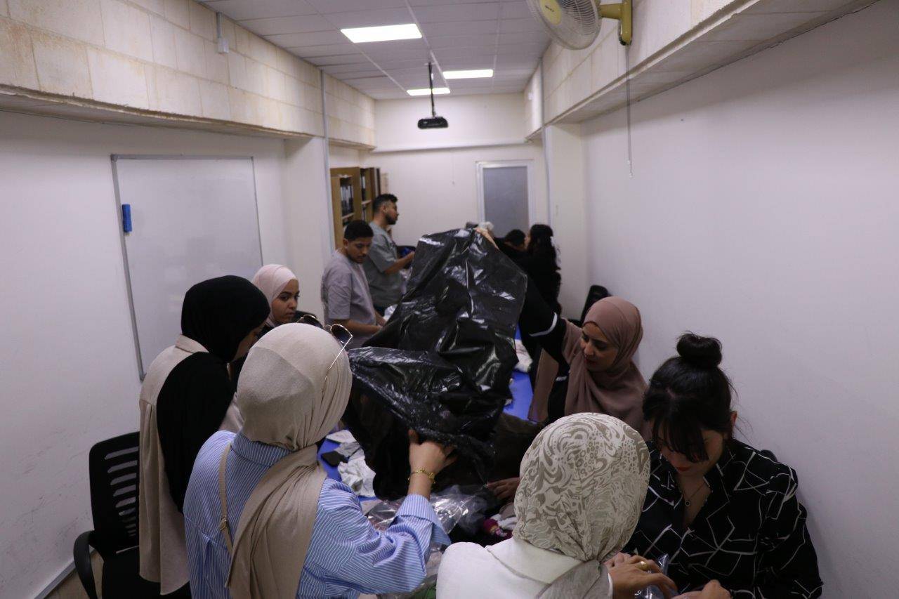 مبادرة  أرسم ابتسامة 6  في جامعة عمان العربية تشمل (22) أسرة