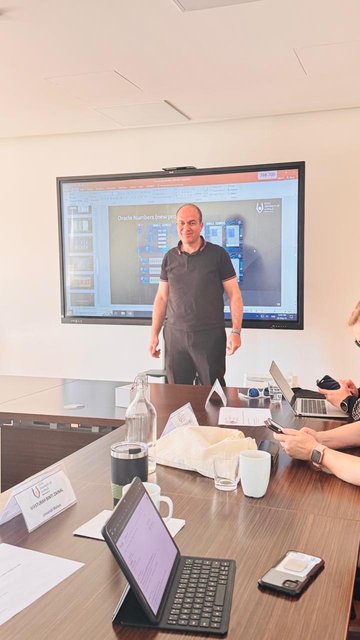 عمان العربية تشارك في أسبوع الموظفين الدولي العاشر في جامعة قبرص المفتوحة المدعوم من (Erasmus+)