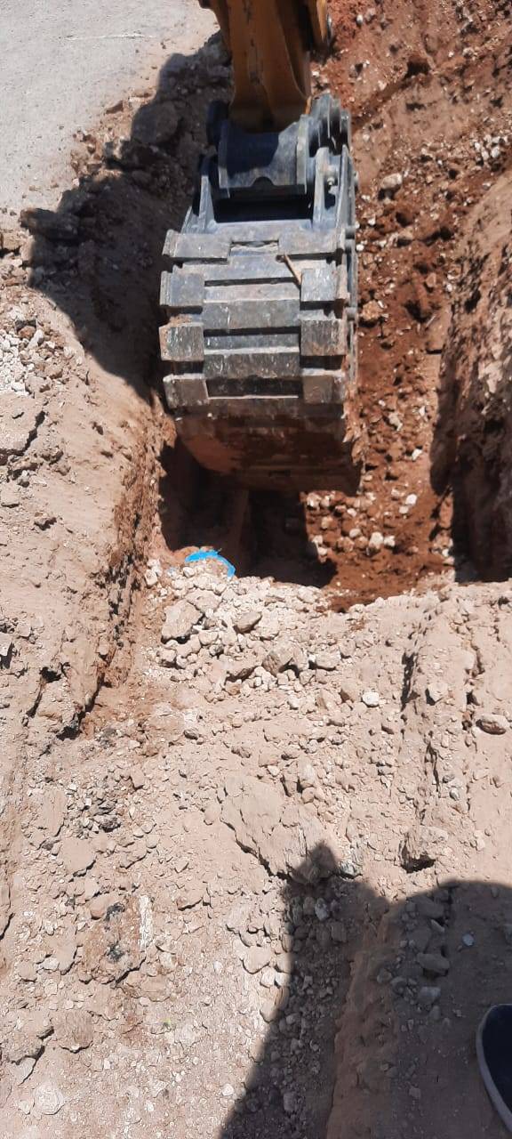 المياه : حملة تضبط اعتداءات على خطوط المياه الرئيسية في الذهيبة الشرقية