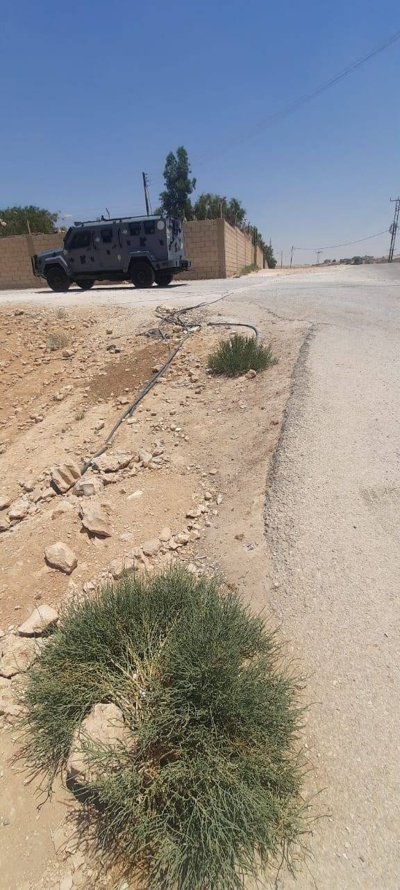 المياه : حملة تضبط اعتداءات على خطوط المياه الرئيسية في الذهيبة الشرقية