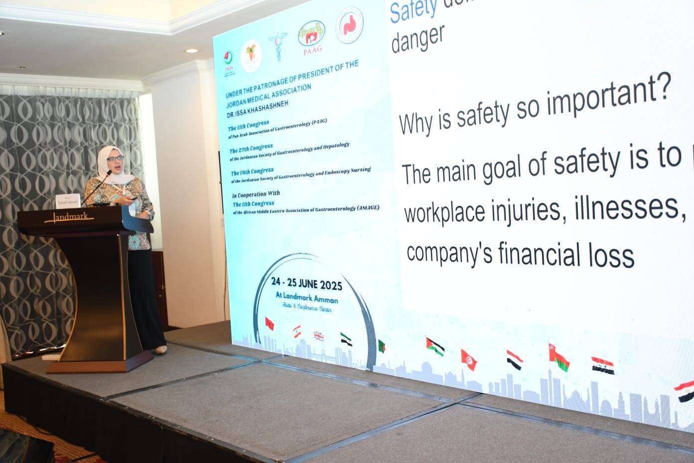 مستشفى الكندي يشارك في مؤتمر جمعية أطباء الجهاز الهضمي والكبد الاردنية السابع والعشرين ومؤتمر تمريض الجهاز الهضمي الرابع عشر