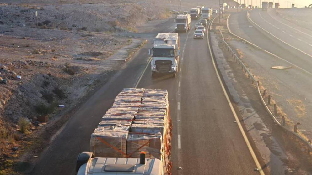 الأردن يسير قافلة مساعدات جديدة تضم 65 شاحنة وتحمل أطرافا صناعية إلى غزة