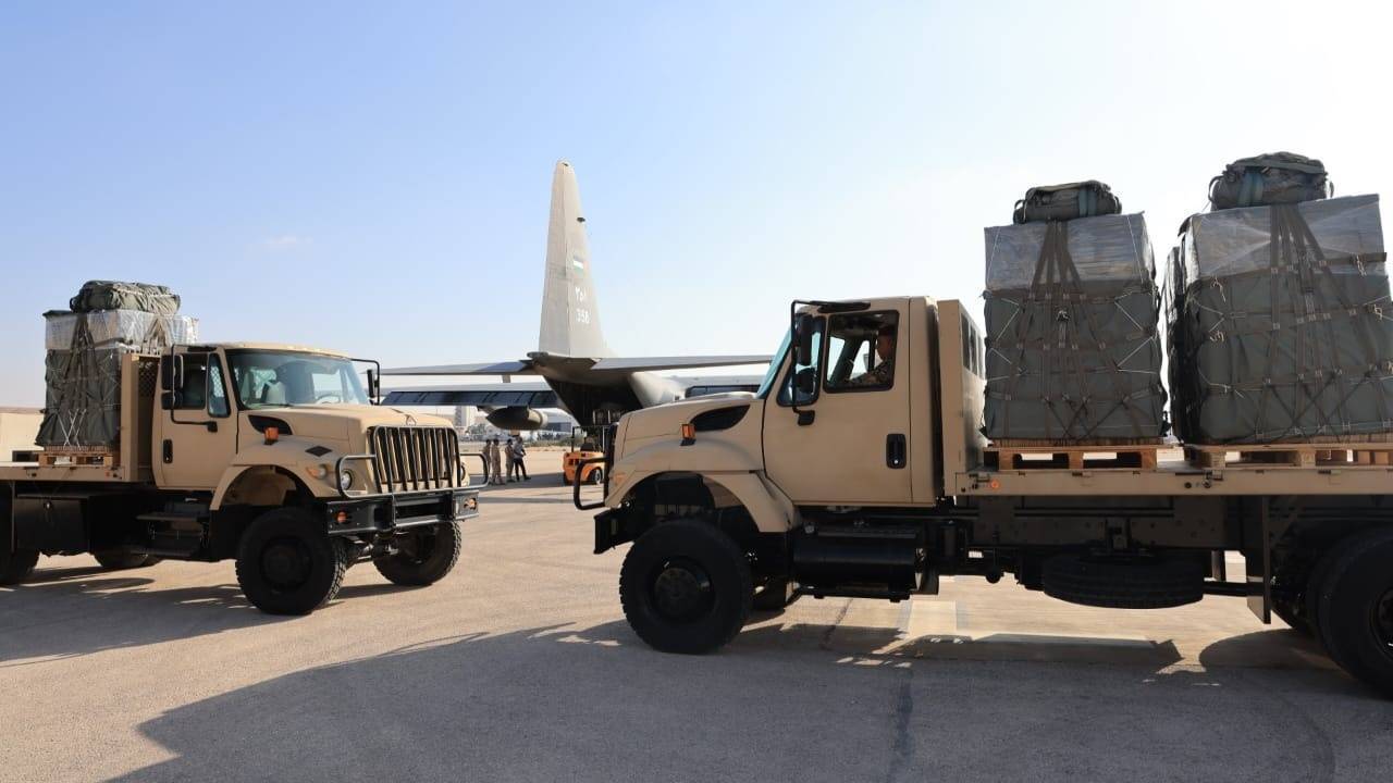 الأردن ينفذ 5 إنزالات جديدة على غزة بمشاركة عدة دول (صور)