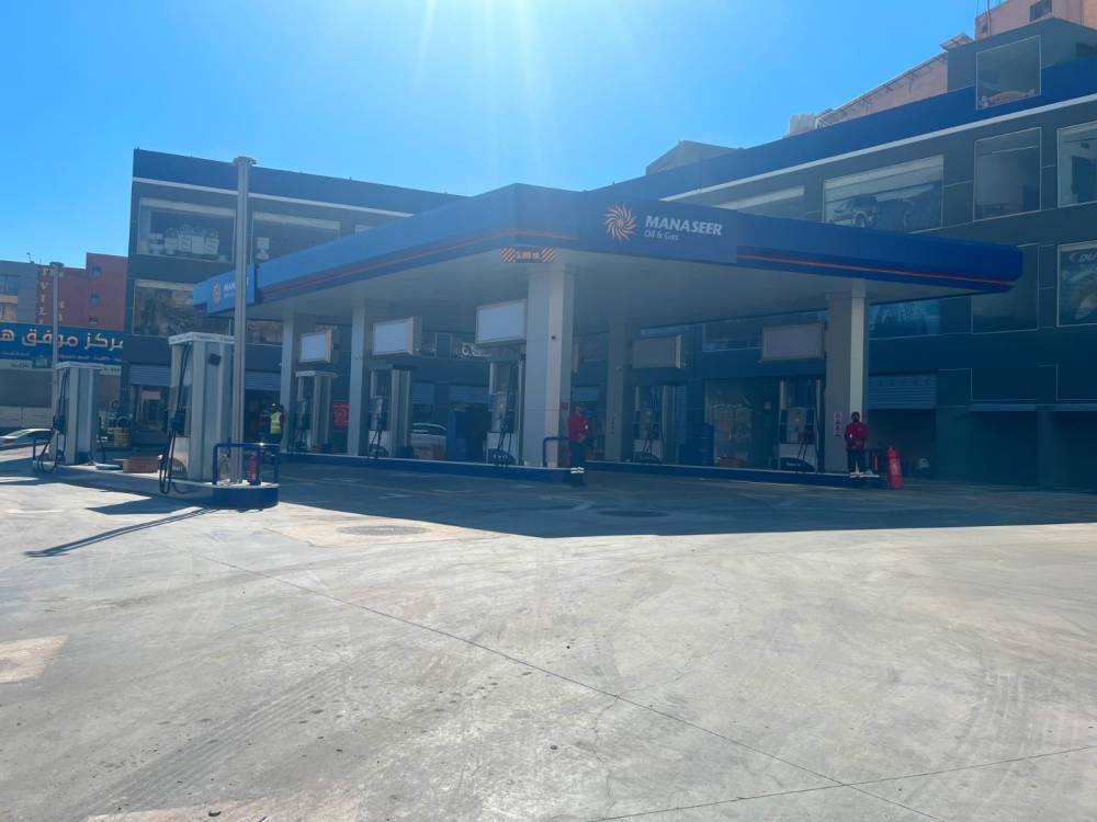 افتتاح محطة وقود جديدة تابعة لشركة المناصير للزيوت والمحروقات باسم محطة وادي الرمم 2  