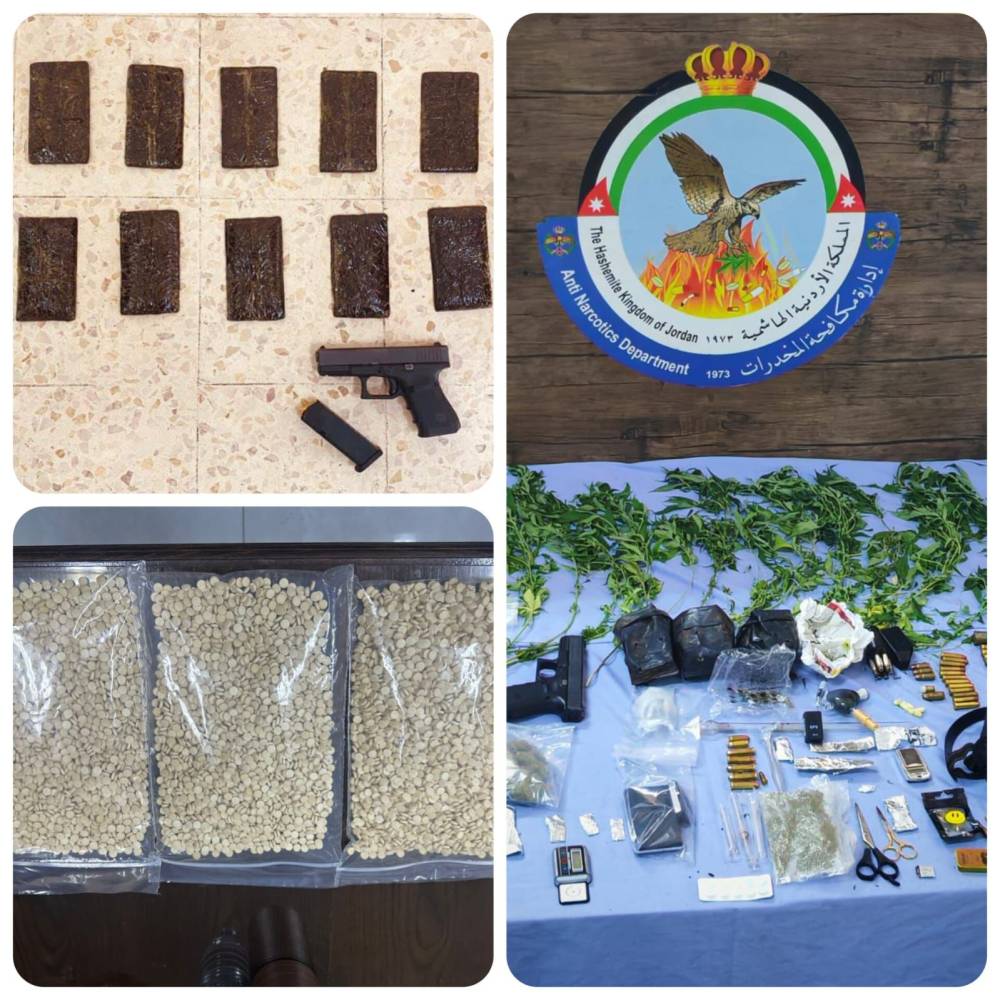 حملات أمنية تفضي للقبض على 27 شخصا بقضايا ترويج وتهريب وتجارة المخدرات