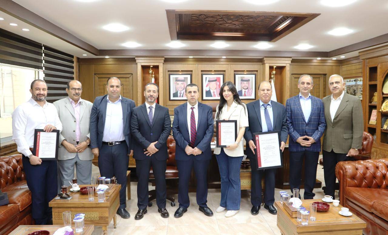 البلقاء التطبيقية تتسلم ثلاث شهادات جودة دولية لمركز العقبة للتعليم والتدريب البحري