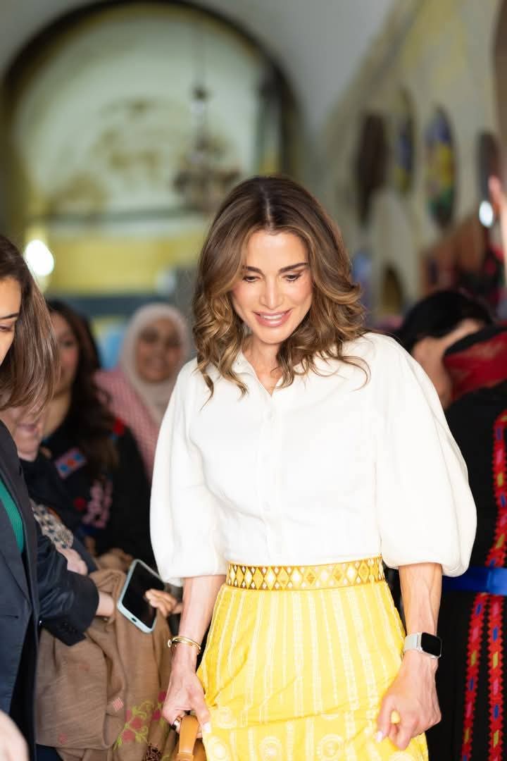 السلط تعانق مليكتها: يوم من الحب والوفاء مع الملكة رانيا