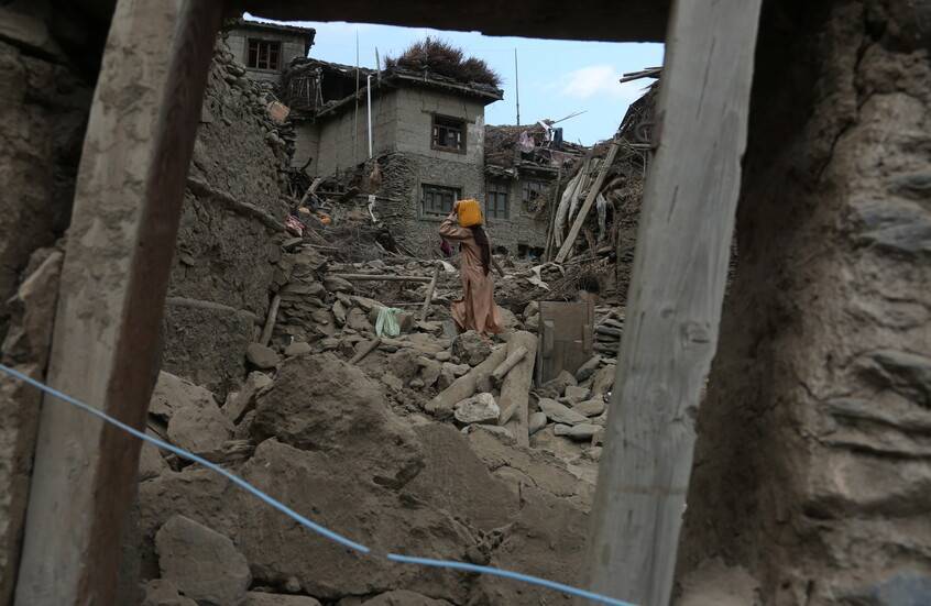 زلزال جديد يضرب أفغانستان وعدد القتلى يرتفع إلى أكثر من 2200