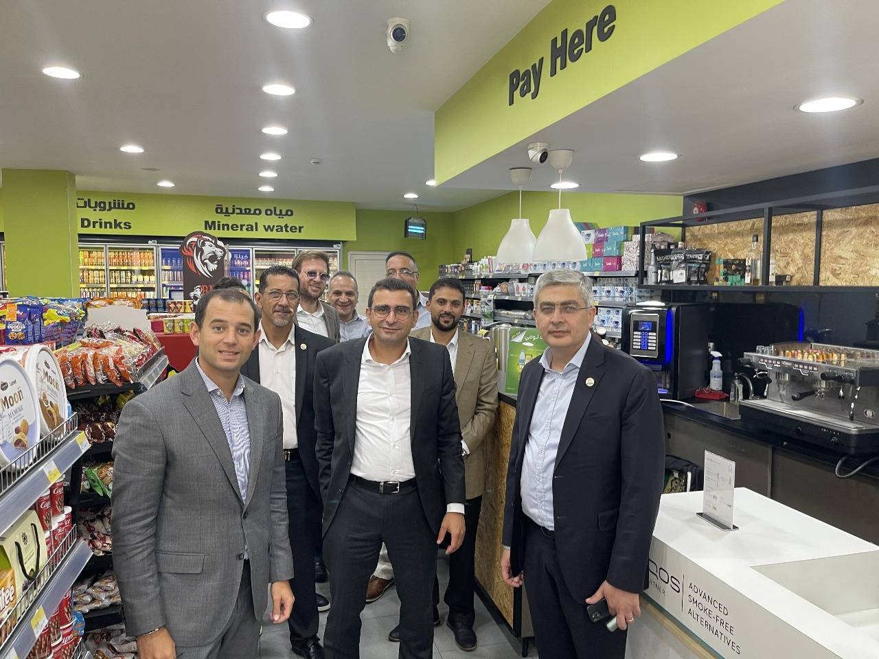 زيارة مجموعة AKWA المغربية لشركة المناصير للزيوت والمحروقات