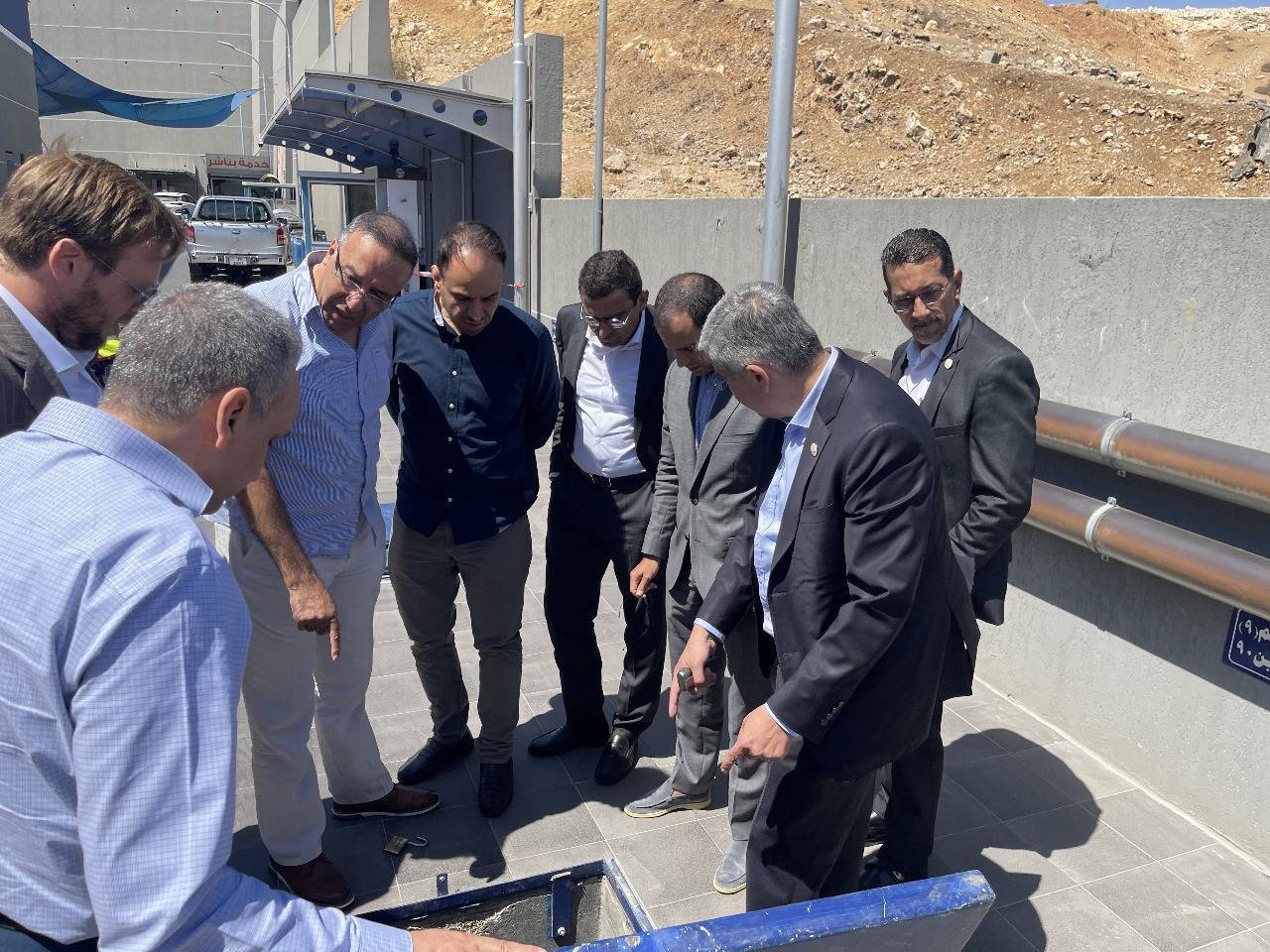 زيارة مجموعة AKWA المغربية لشركة المناصير للزيوت والمحروقات
