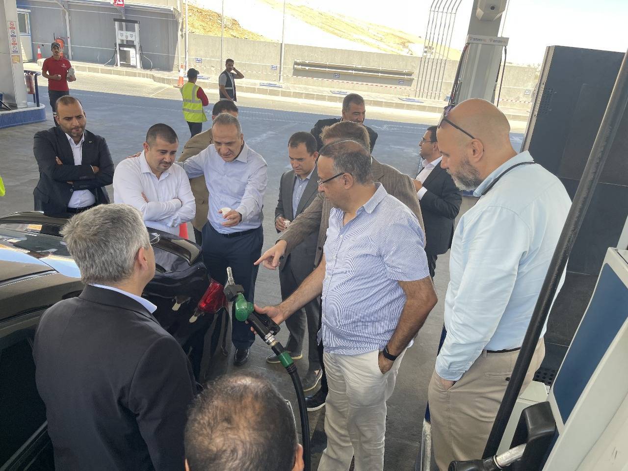 زيارة مجموعة AKWA المغربية لشركة المناصير للزيوت والمحروقات