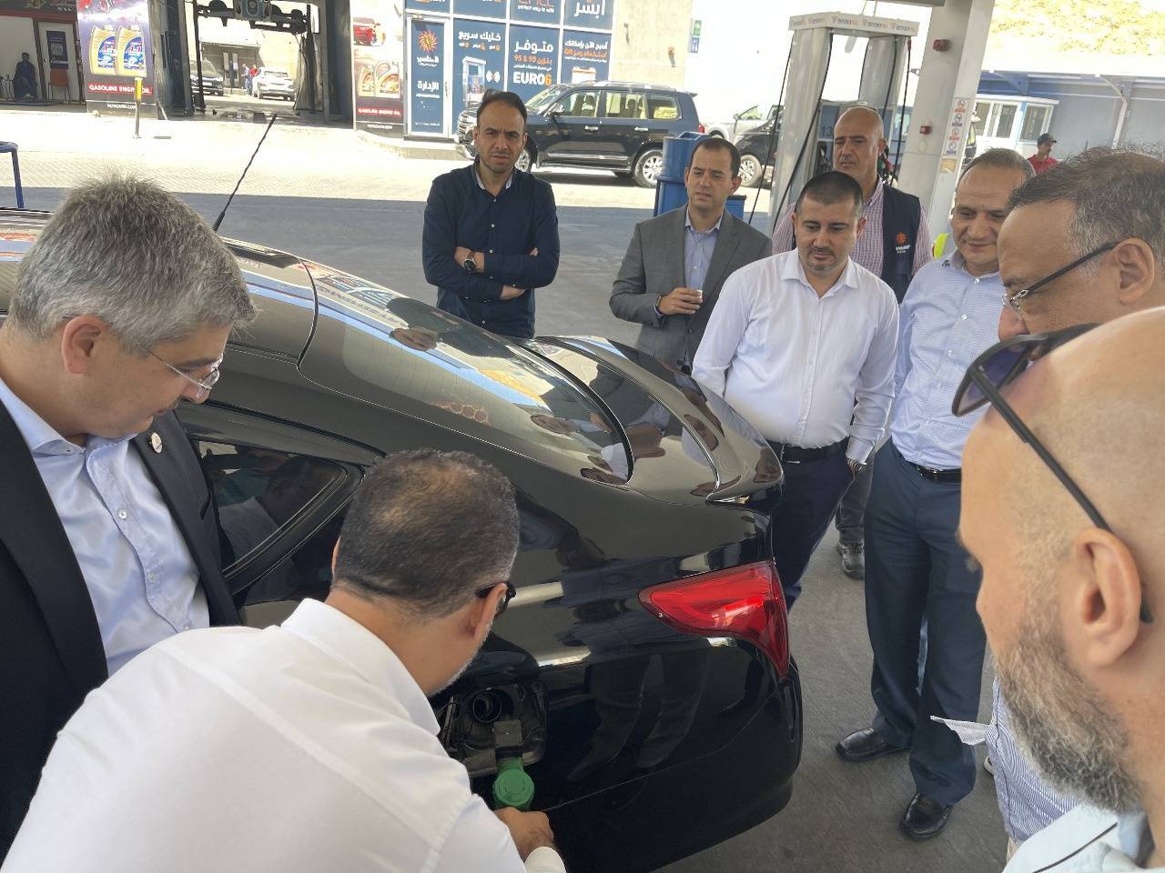 زيارة مجموعة AKWA المغربية لشركة المناصير للزيوت والمحروقات