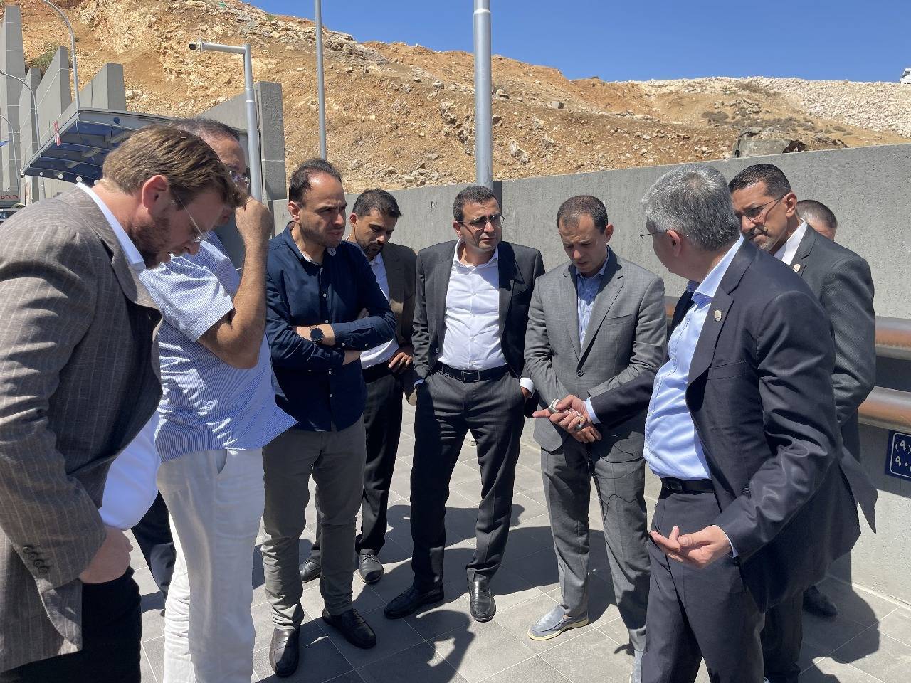 زيارة مجموعة AKWA المغربية لشركة المناصير للزيوت والمحروقات