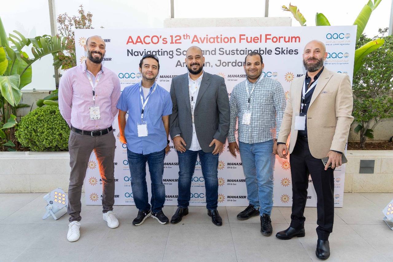 المناصير للزيوت والمحروقات الراعي الذهبي لمنتدى 12 لوقود الطيران الذي نظمه الاتحاد العربي للنقل الجوي (AACO)