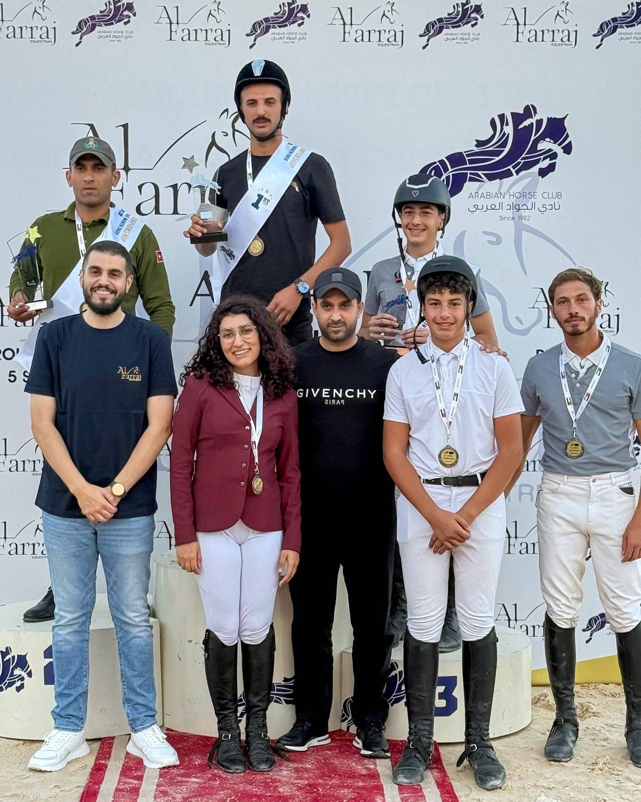 نادي الجواد العربي يختتم الجولة الثانية من بطولة الفراج CML Round 10 للفروسية