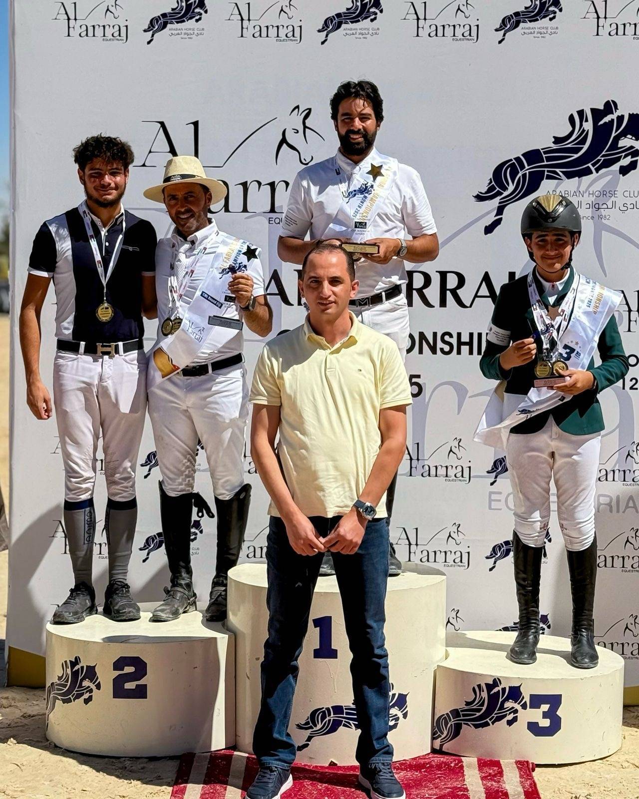 نادي الجواد العربي يختتم الجولة الثانية من بطولة الفراج CML Round 10 للفروسية