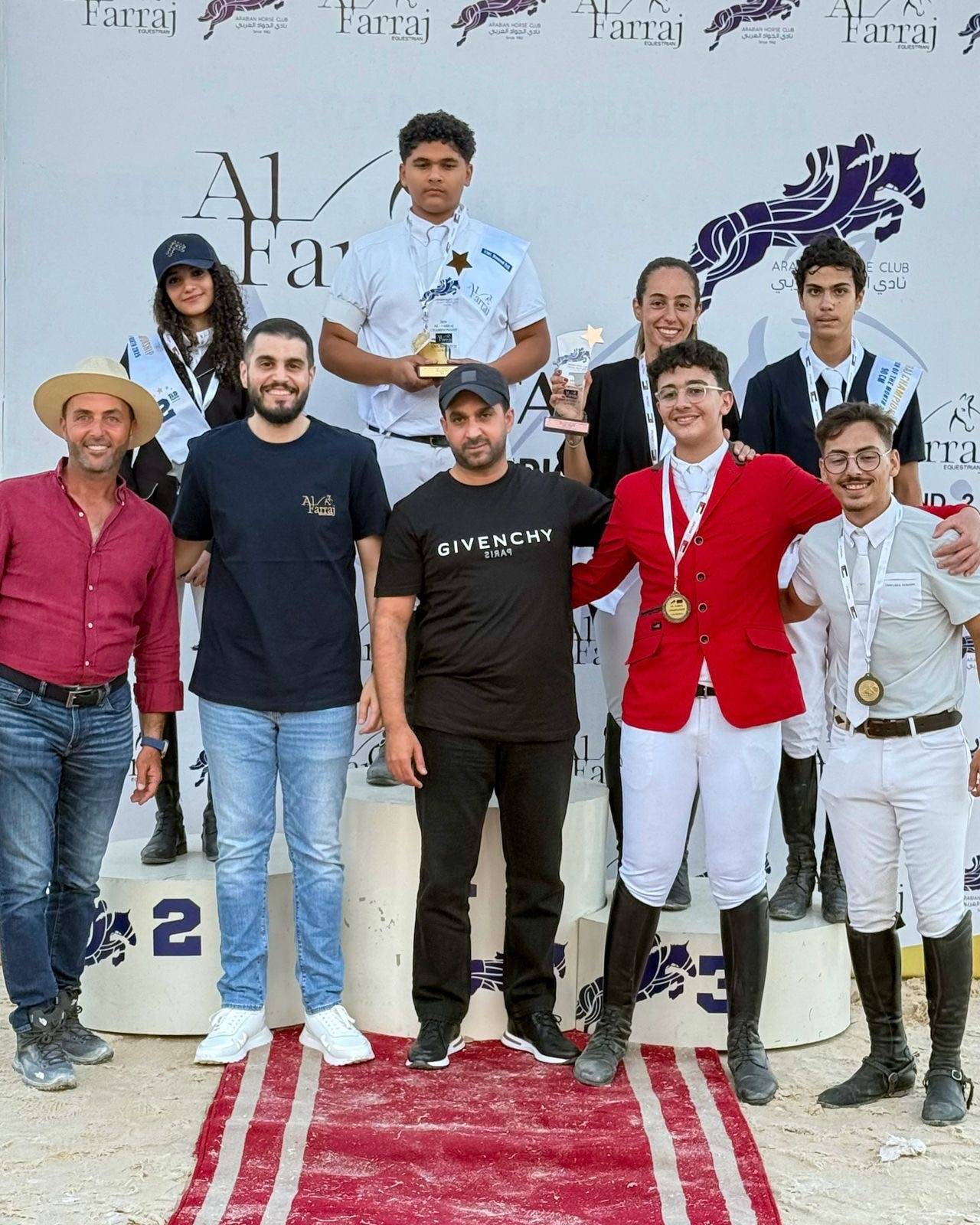 نادي الجواد العربي يختتم الجولة الثانية من بطولة الفراج CML Round 10 للفروسية