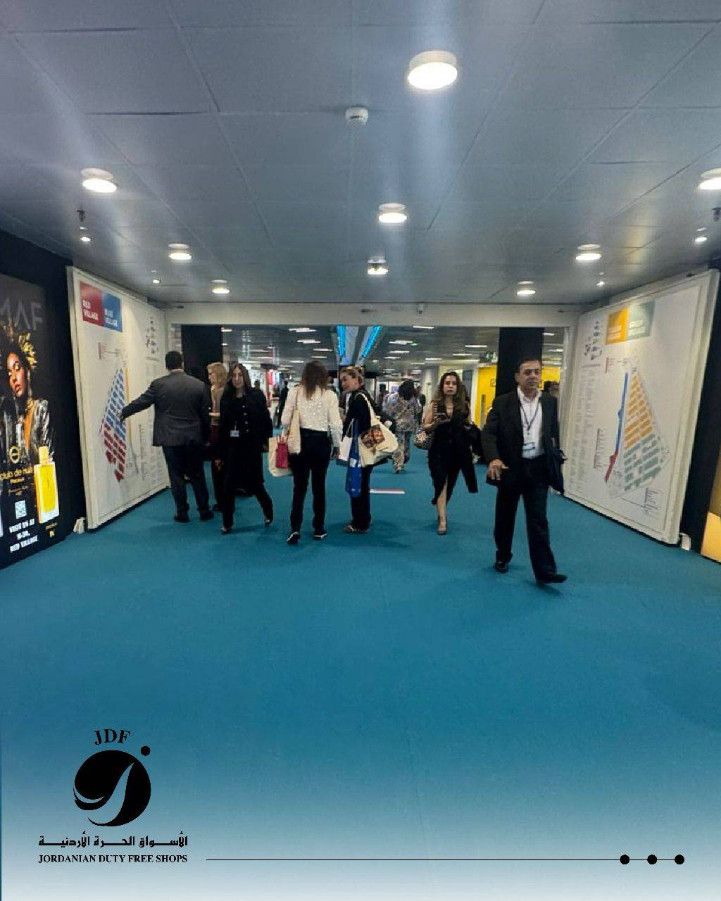 الأسواق الحرة الأردنية تشارك في معرض TFWA العالمي بمدينة كان – فرنسا