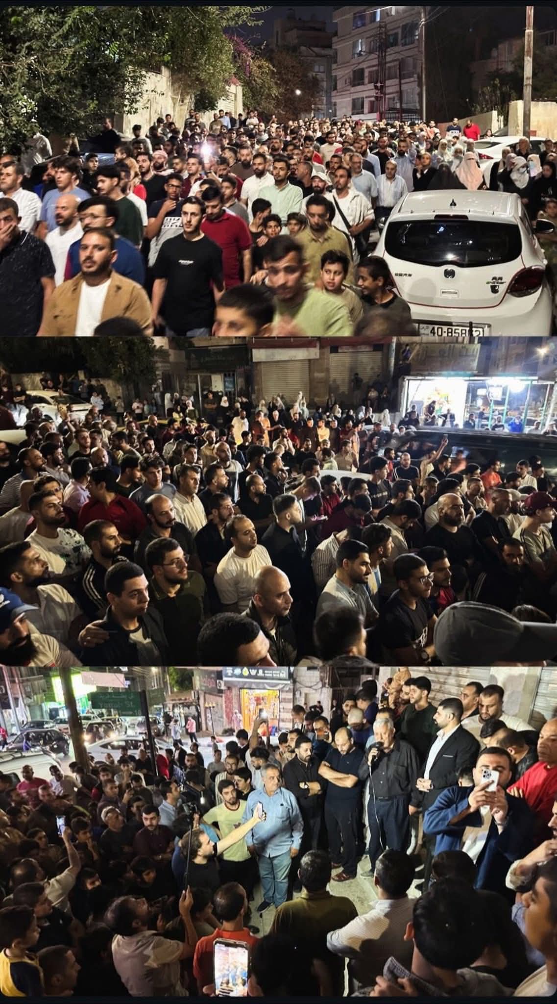 مسيرة شعبية حاشدة في حي الطفايلة دعما لغزة واسطول الحرية - فيديو 