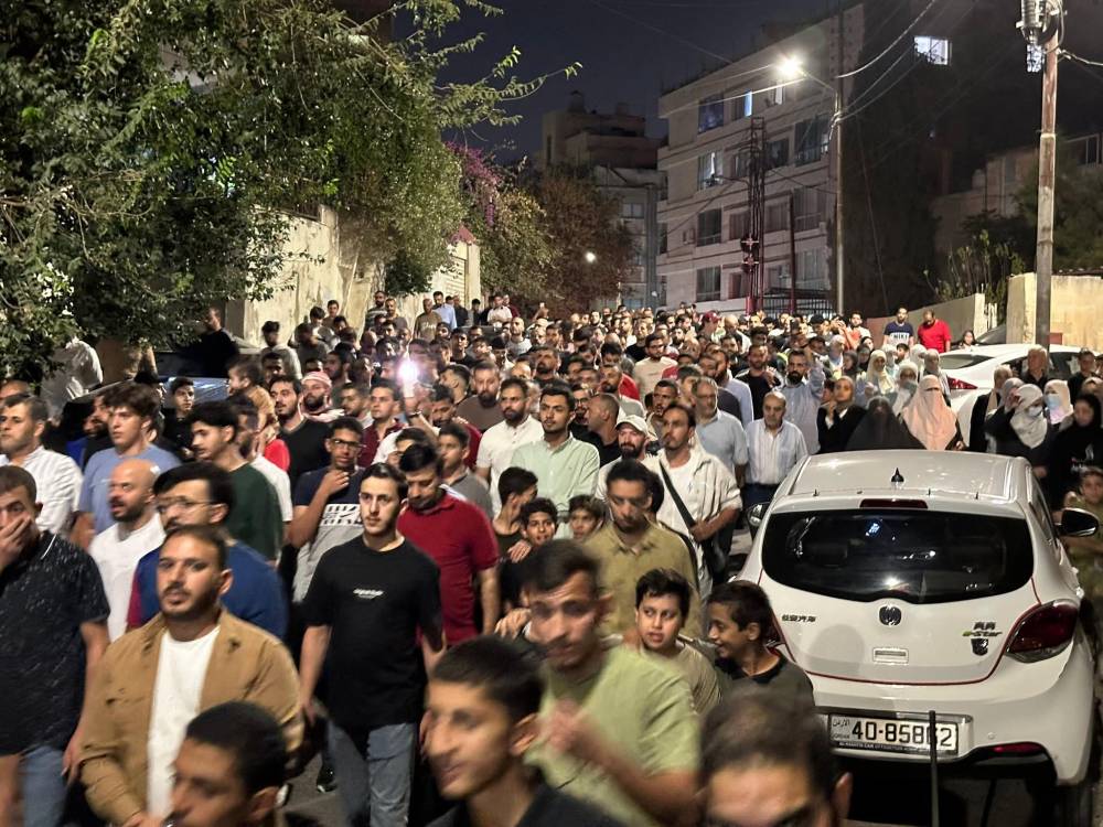 مسيرة شعبية حاشدة في حي الطفايلة دعما لغزة واسطول الحرية - فيديو 