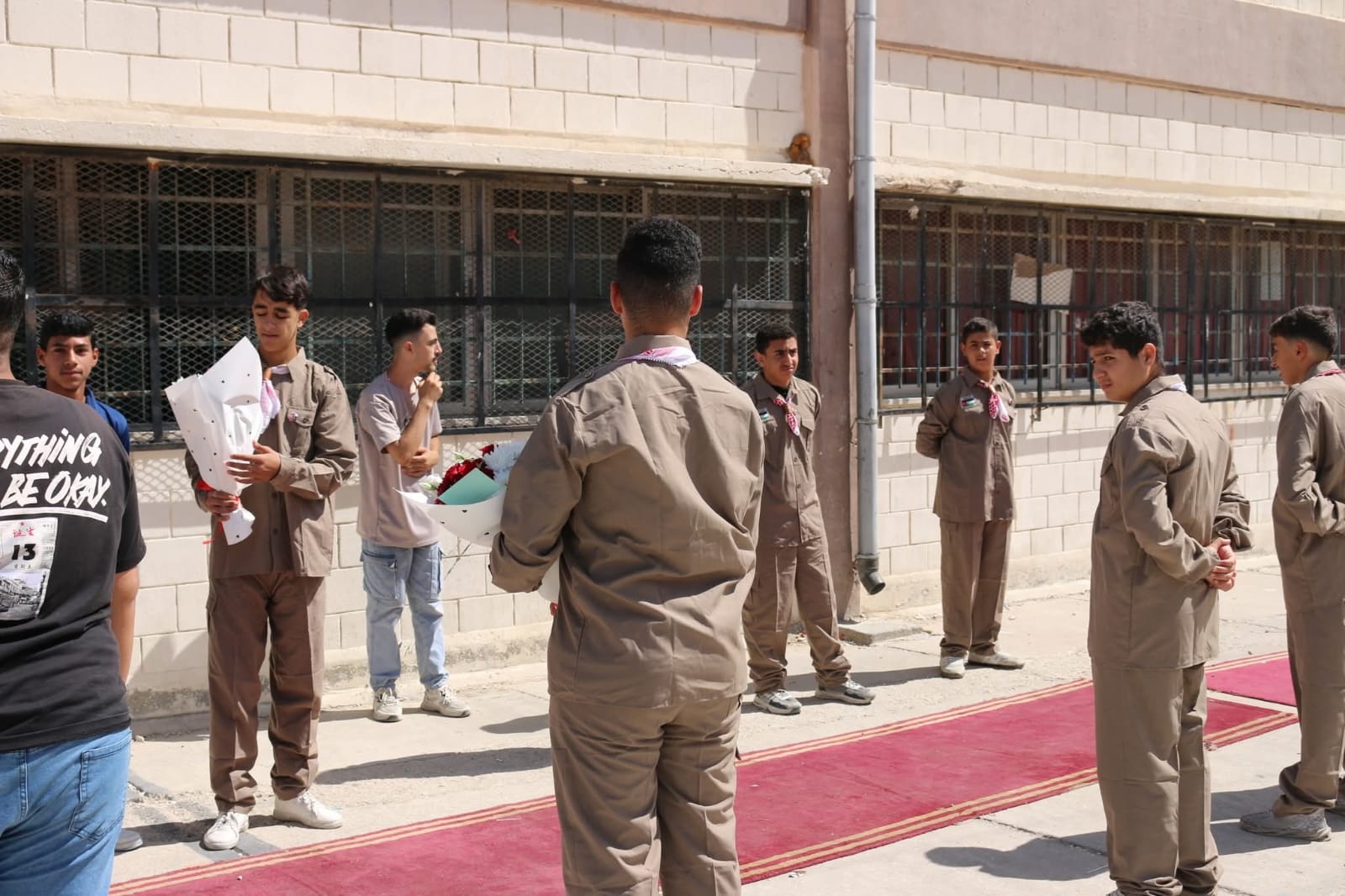 المرقب الثانوية تحتفي بيوم المعلم