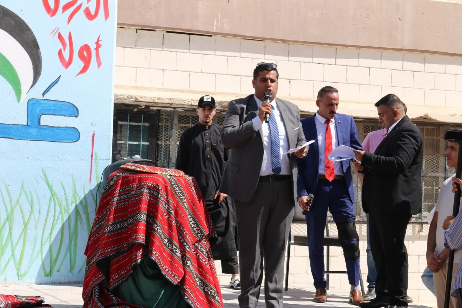 المرقب الثانوية تحتفي بيوم المعلم