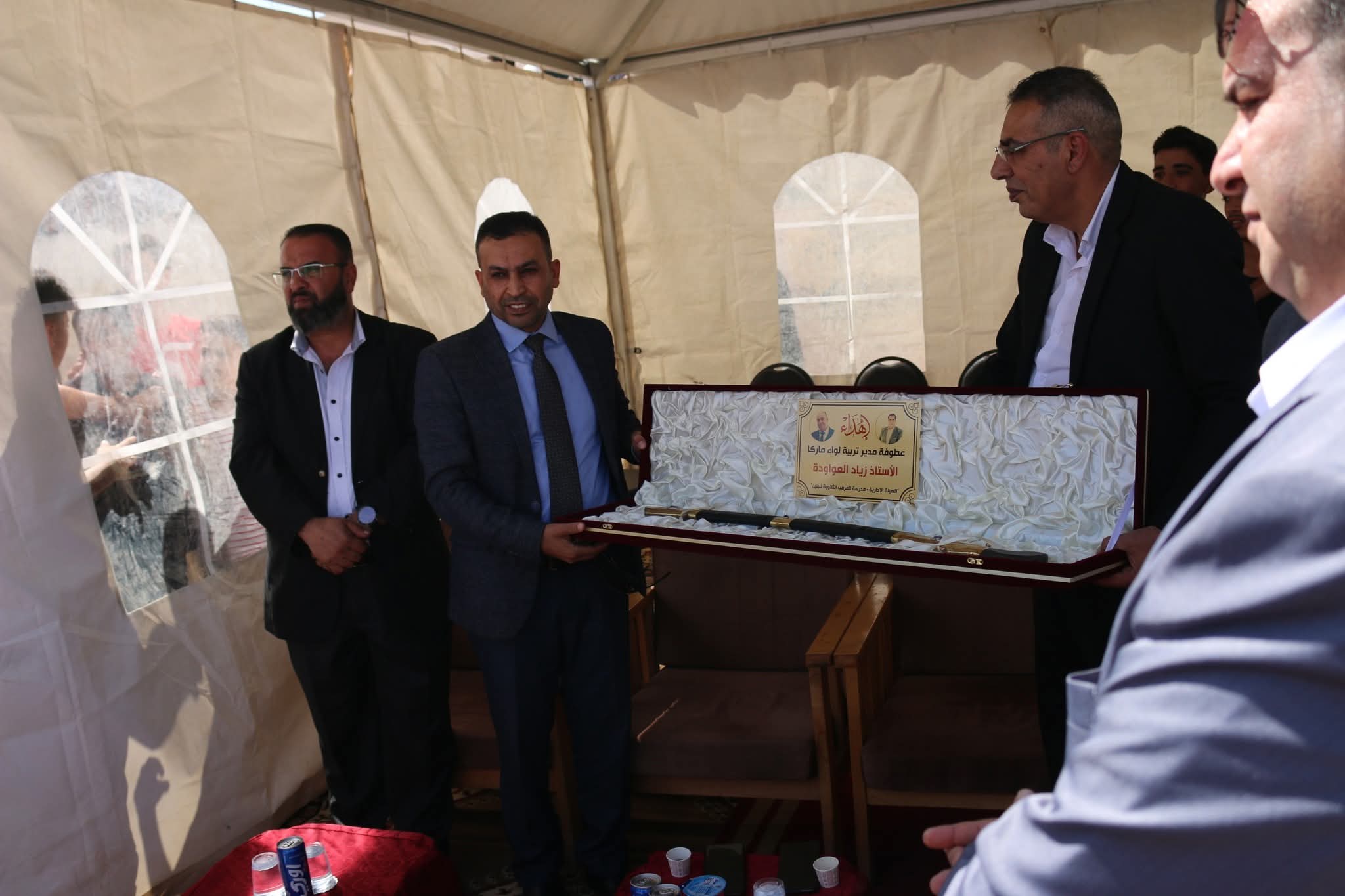 المرقب الثانوية تحتفي بيوم المعلم